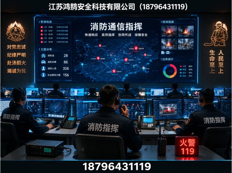 沧州应急指挥系统展示图